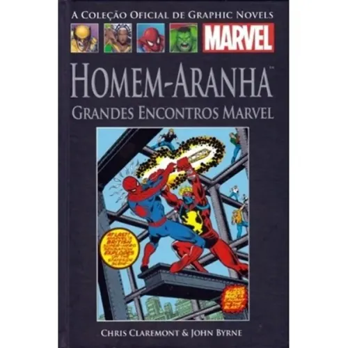 Hq Salvat Coleção Graphic Novels Marvel - Clássicos 38 - Homem-Aranha