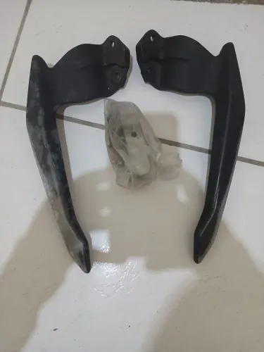 Par de alça de suporte do carona