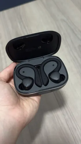fone de ouvido bluetooth 4leader preto novo