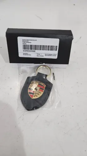 Chaveiro Porsche Crest com brasão