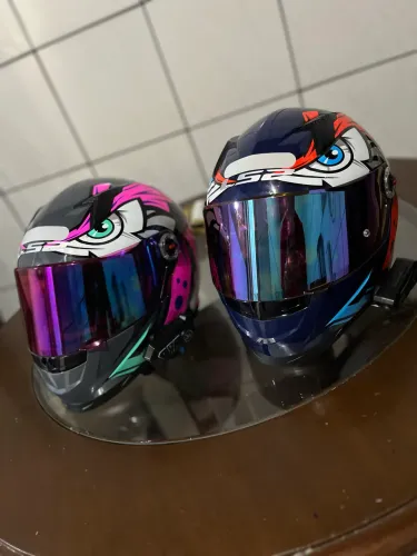 Capacete LS2 com Intercomunicador