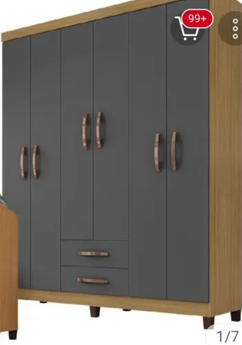 Guarda roupa 3 portas 