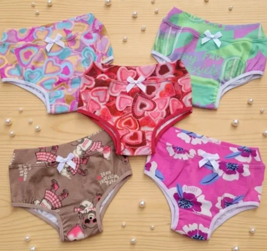 Kit de 5 Calcinhas sem elástico.