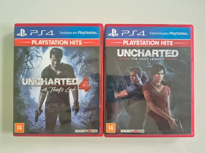 Uncharted 4 e The lost Legacy (PS4)