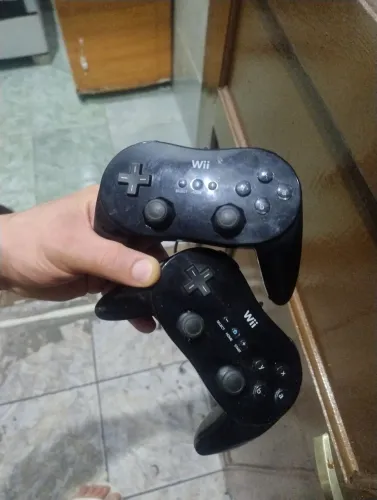 Controles Wii Pro clássicos originais