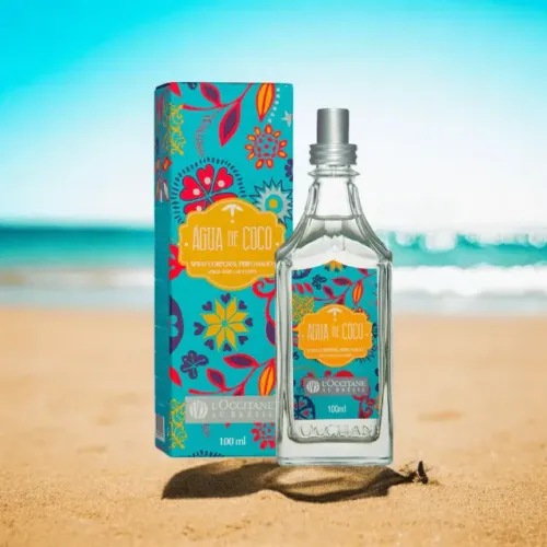 Loccitane Au Brésil, Body Splash perfumado água de coco 100ml