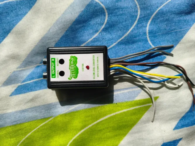 Conversor De Sinal Technoise - Dy - 2 Canais - Input 40 Wrms - Output 2 V