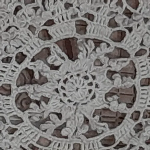COBRE LEITO EM CROCHÊ BRANCO