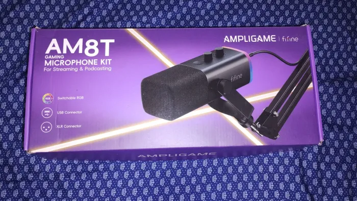 Microfone fifine am8t com braço articulado
