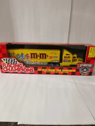 Racing Champions M&M'S Nascar Ernie Irvan Transporter