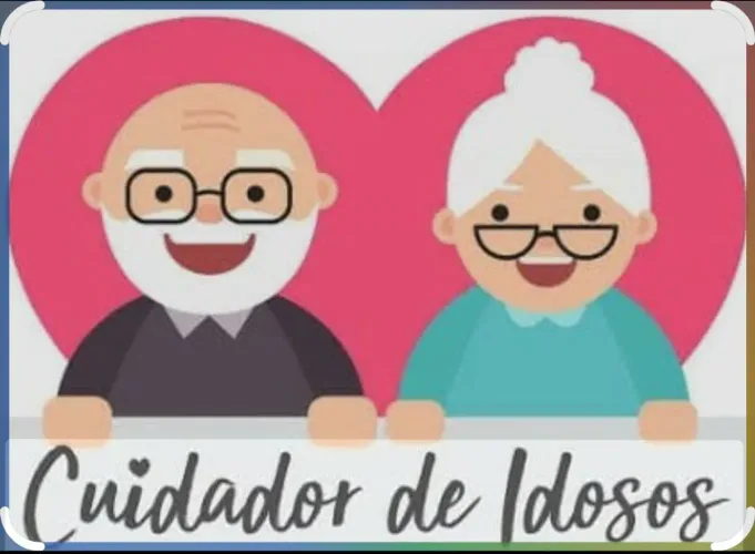 Cuidadora de idosos e acompanhante hospitalar