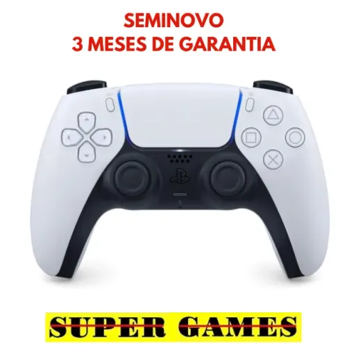 Controle original PS5 impecável, Loja física desde 2004, próximo ao metrô. Aceitamos troca