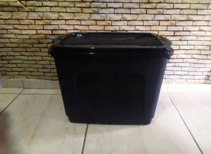 Caixa organizadadora 60 litros Nova