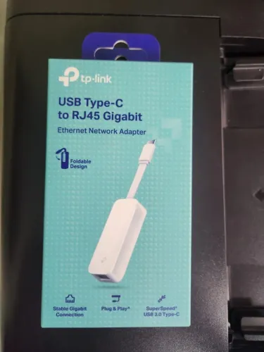 ADAPTADOR INTERNET TP-LINK 3.0 GIGABIT DE USB TIPO C PARA RJ45