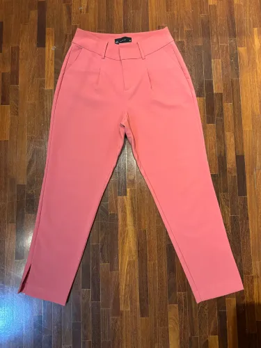 Calça de Alfaiataria Feminina AK Urban Rosa - Tam. 40
