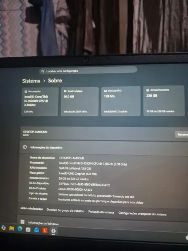 Notebook lenovo game