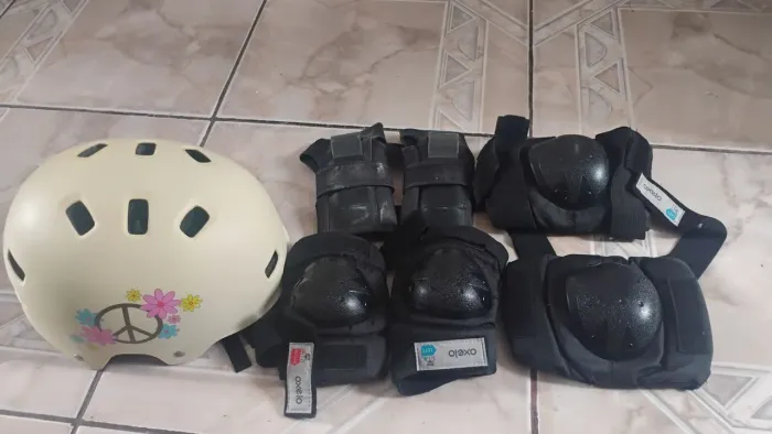 Kit de proteção patins e skate