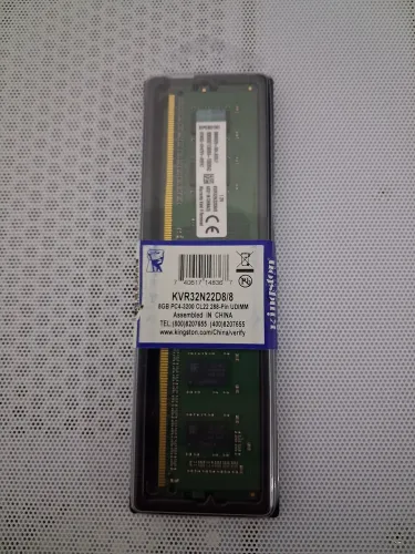 Memória RAM DD4 8GB - KINGSTON (NOVA LACRADA)