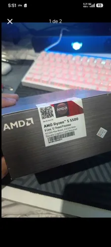 Ryzen 5 5500 lacrado 