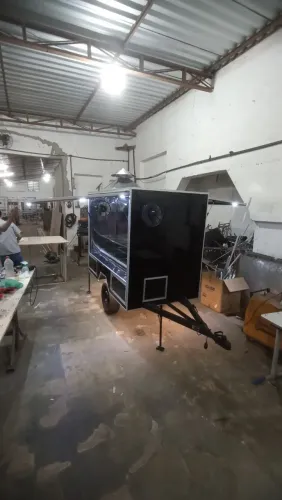 Micro Trailer de Espetinho Churrasco