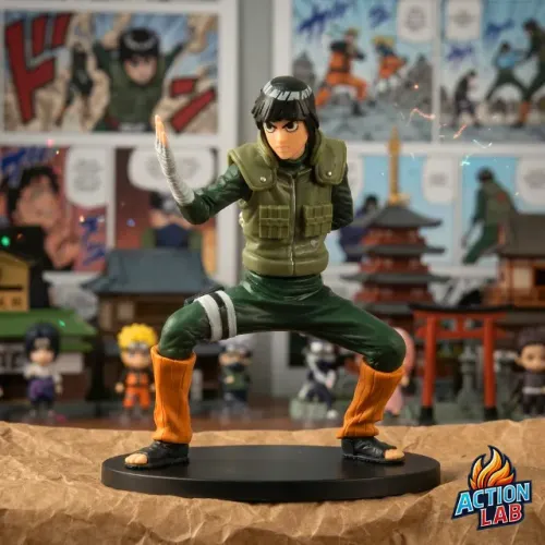 Action Figure Rock Lee - Naruto - 16 cm - Colecionável - Estátua