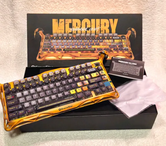Teclado GravaStar Mercury k1 PRO - NOVO (Sob Encomenda)