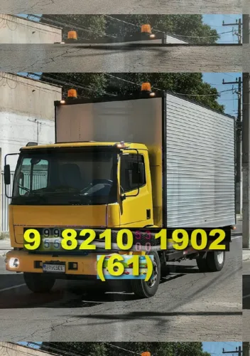 Frete em Águas Claras, Taguatinga, Samambaia e Ceilândia! Contato rápido e confiável!