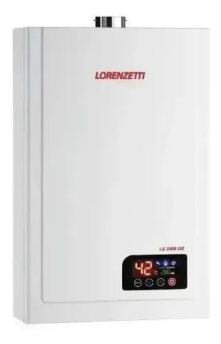 BARBADA - aquecedor lorenzetti 23 litros gas natural
