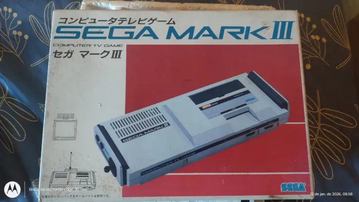 Sega Mark III (Master Sustem Japonês) CIB