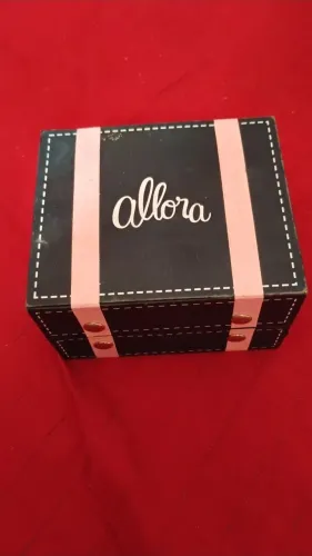 Relogio Allora Femino Dourado+ Caixa Original