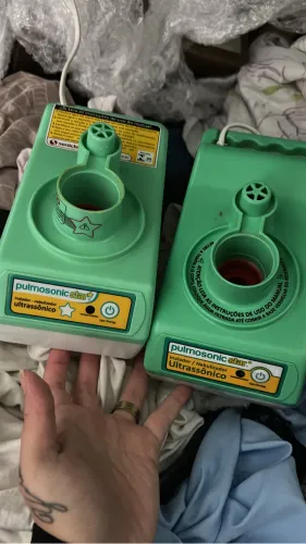 2 inaladores pulmosonic c/defeito valor 