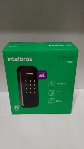 Fechadura digital Intelbras sobrepor
