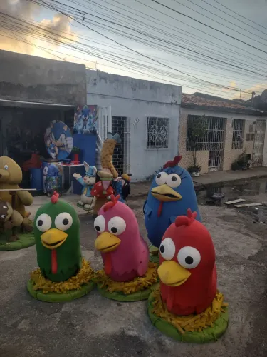 Itens decorativos 3D