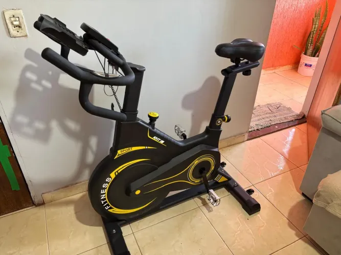 Bike ergométrica magnética 