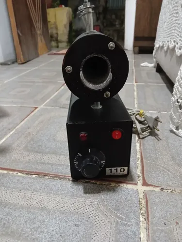 Forno Aquecedor Cilíndrico De Bancada 110v - Ideal Para Prótese