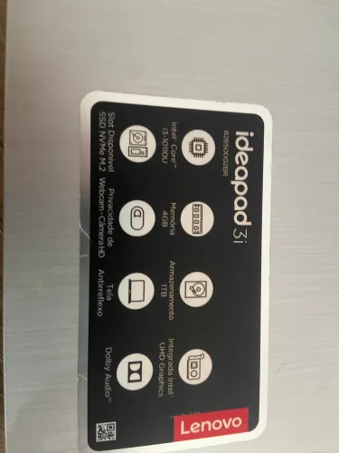 Notebook Lenovo idealpad 3i