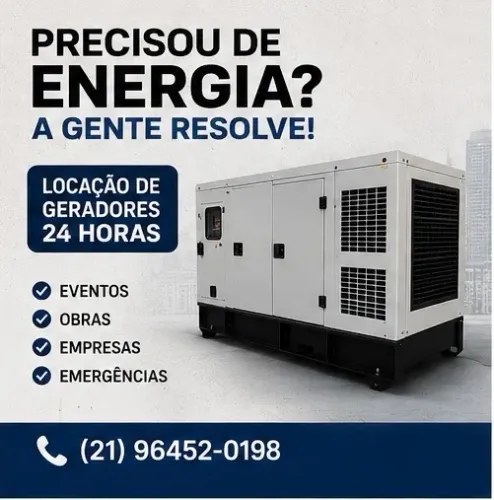 Geradores para Continuidade Operacional