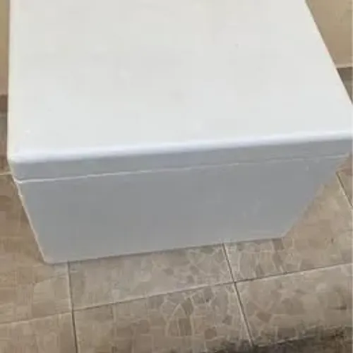 Caixa de isopor 120 Litros Furada