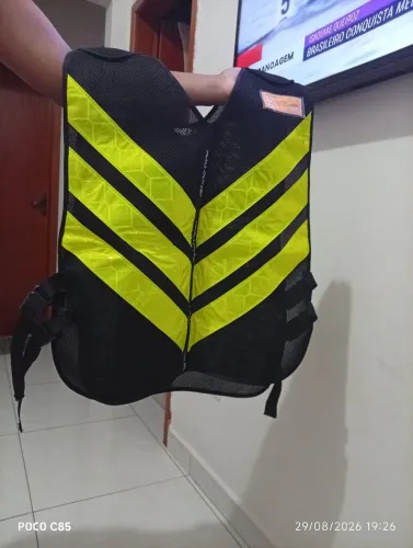 Colete refletivo motoboy
