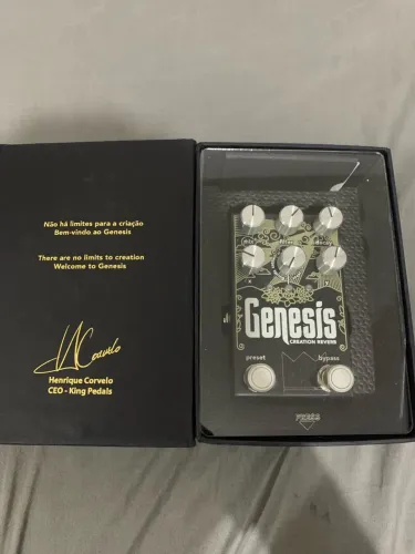 Pedal Reverb Gênesis King Pedals