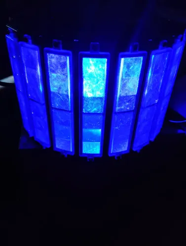 Strobo colorido para festas DJS