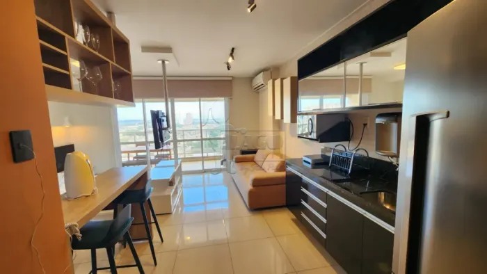 Apartamento mobiliado de 44m² com 01 quarto para locação e venda - Bosque das Juritis