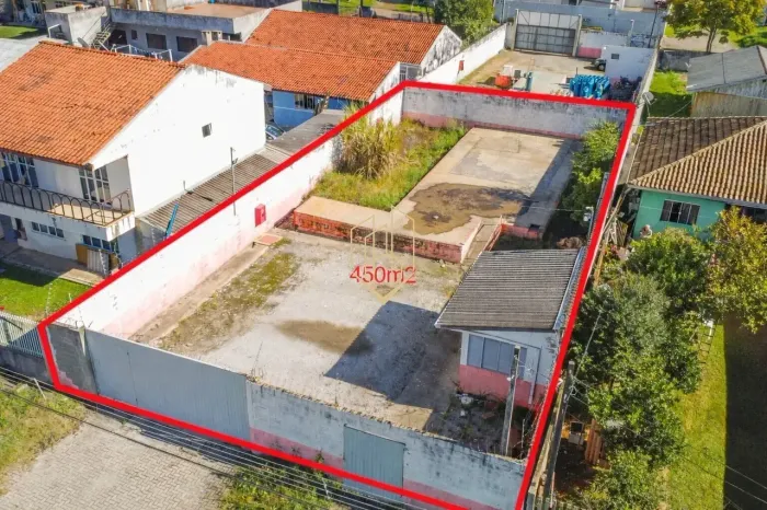 Terreno Comercial ZR2.1 com 450 m² no Atuba