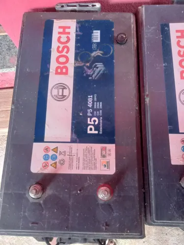 Bateria estacionaria para sucata
