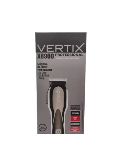 Máquina de Corte Vertix X8900 Turbo Cordless Sem Fio Bivolt