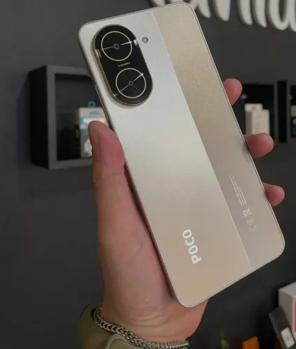 Celular (Novo Lacrado) - poco C71 - Dourado - Tooop + Global + 