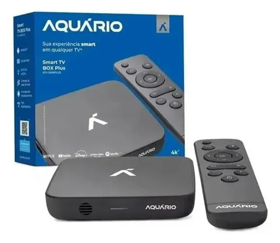Tv box aquário 