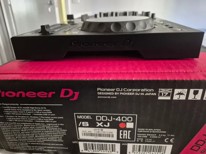 Controladora ddj 400 pionner
