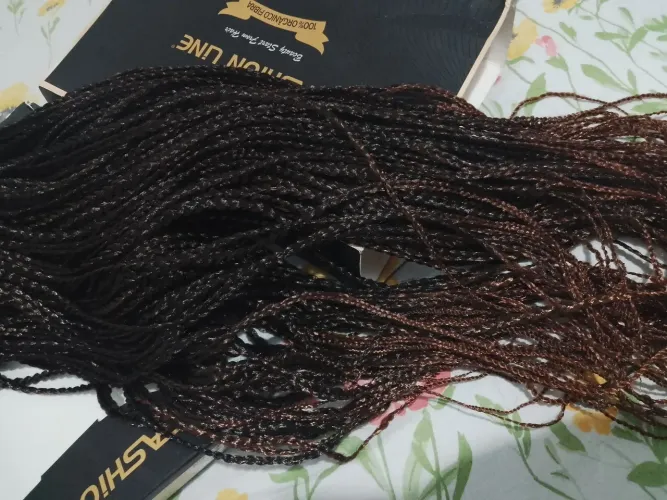 Lace de trança fibra orgânica.