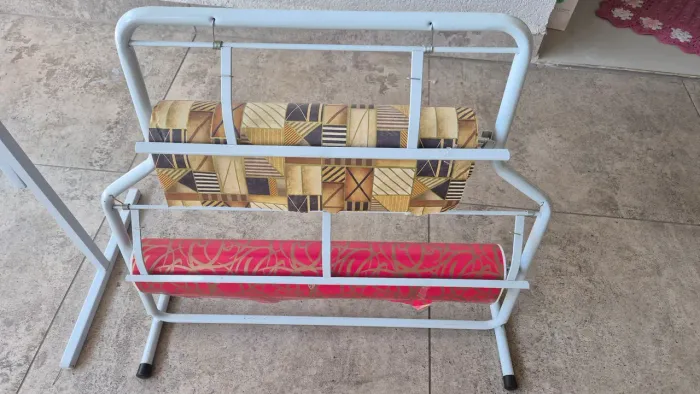 Suporte para papel de presente duplo
